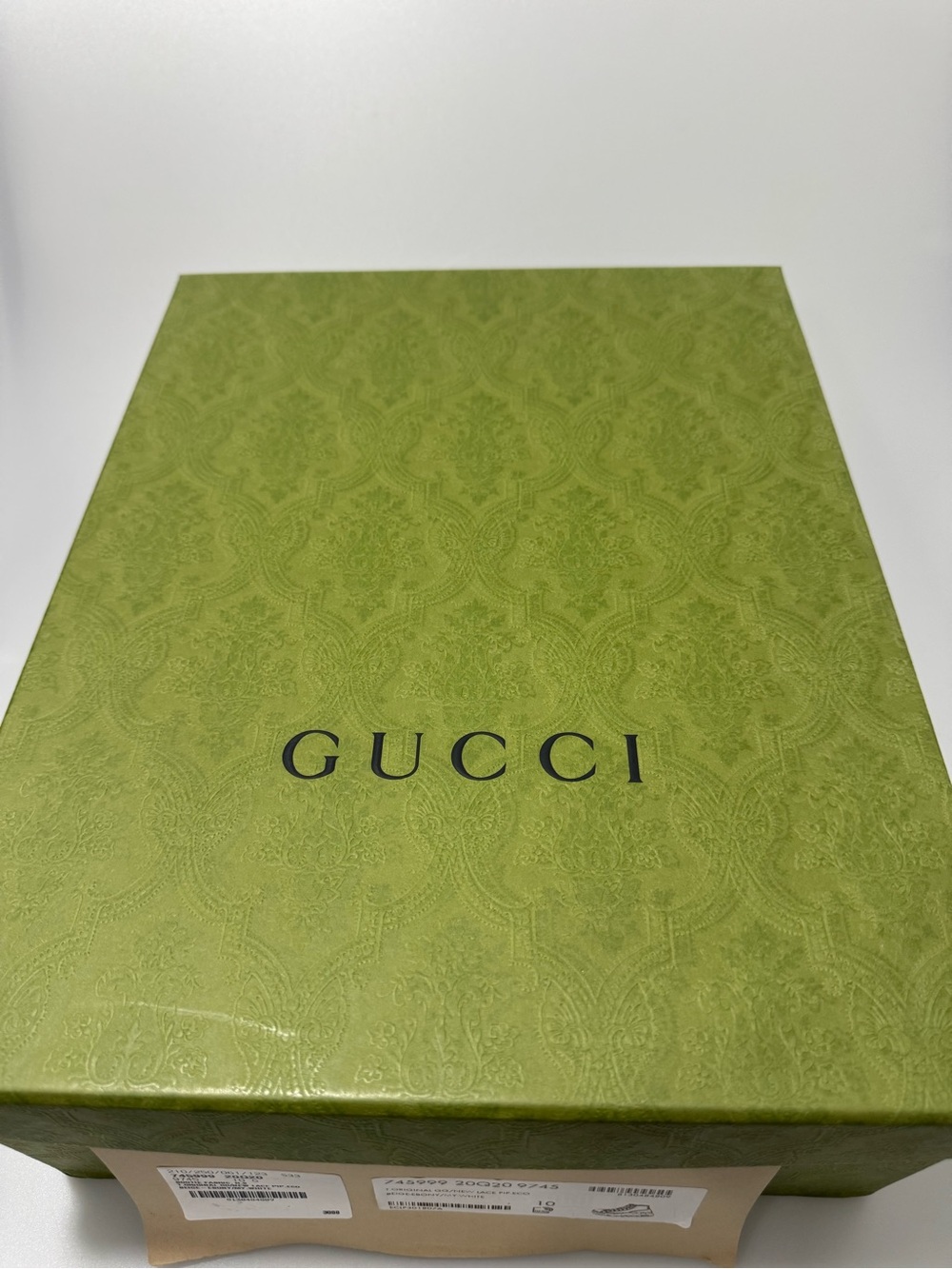 Gucci Interlocking G Beige High Sneakers Men’s UK 10/US 11 74599 - Picture 9 of 9